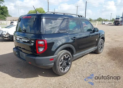 2023 Ford Bronco Sport Outer Banks z USA, uszkodzony, nr VIN 3FMCR9C61PRD54350
